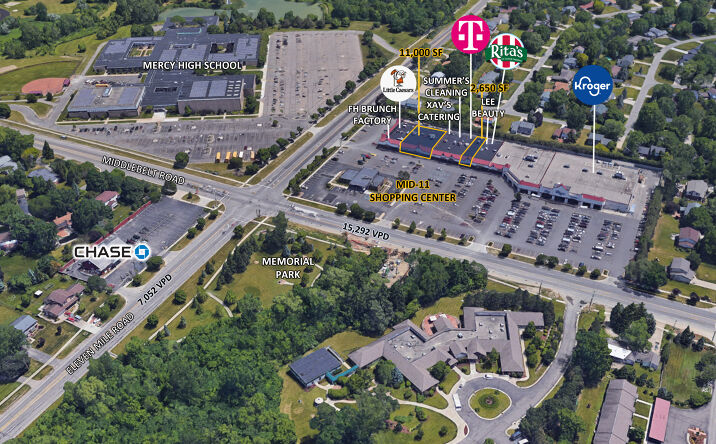 Pictures of Retail, Office, Restaurant property located at 25938 Middlebelt Road, Farmington Hills, MI 48336 for lease - image #1
