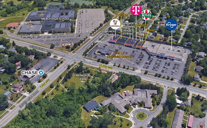 Pictures of Retail, Office, Restaurant property located at 25938 Middlebelt Road, Farmington Hills, MI 48336 for lease - image #1