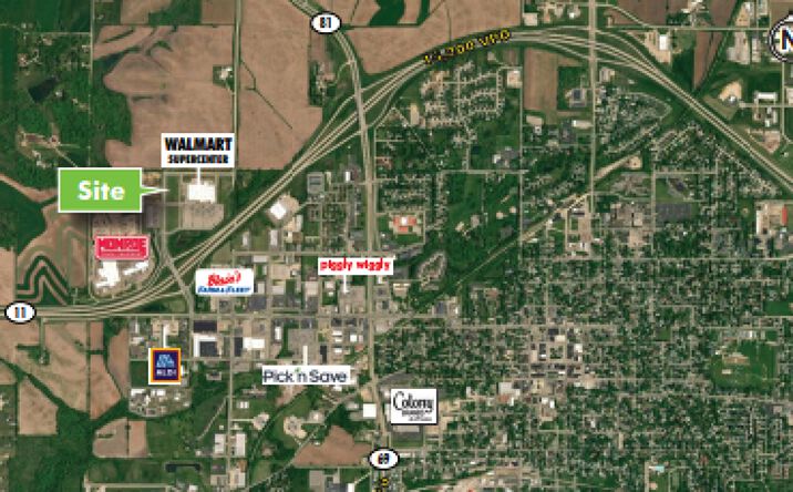 Pictures of Land property located at 300 6th Ave W, Monroe, WI 53566 for lease - image #1