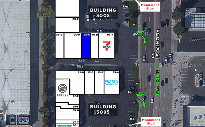 Pictures of Retail property located at 3005 S Peoria St, Aurora, CO 80014 for lease - image #1