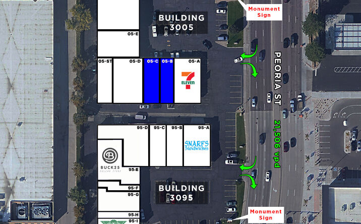 Pictures of Retail property located at 3005 S Peoria St, Aurora, CO 80014 for lease - image #1