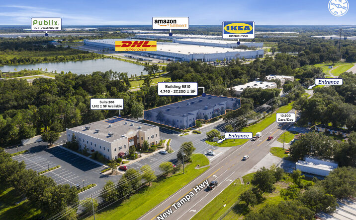 Pictures of Office, Industrial property located at 6810 New Tampa Hwy, Lakeland, FL 33815 for lease - image #1
