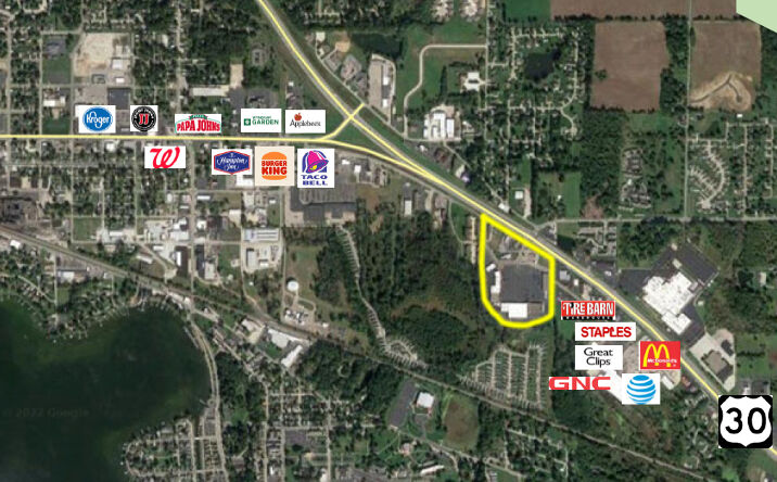 Pictures of Retail, Restaurant property located at 3300 Lake City Hwy, Warsaw, IN 46580 for lease - image #1