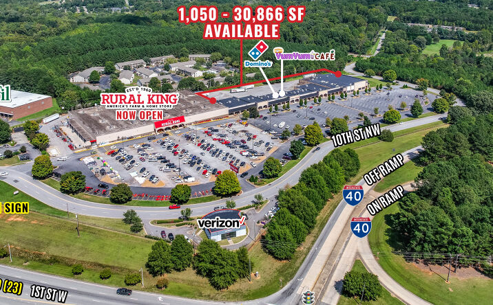 Pictures of Retail property located at 508 10th St NW, Conover, NC 28613 for lease - image #1