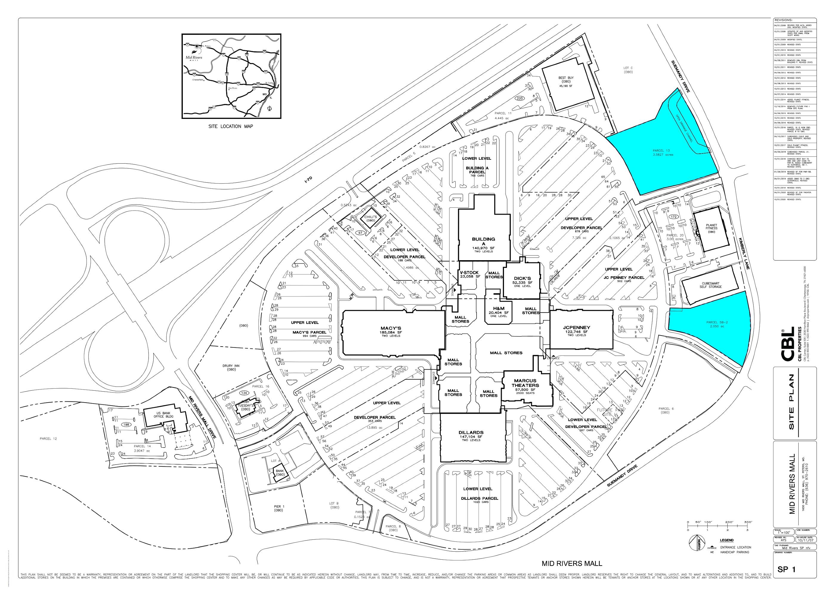 Mall Directory  Mid Rivers Mall