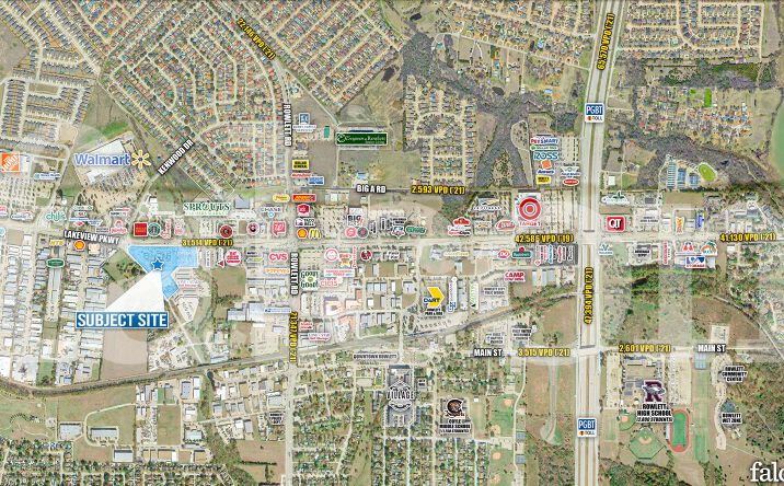 Pictures of Retail property located at 2700 Lakeview Pkwy, Rowlett, TX 75032 for lease - image #1