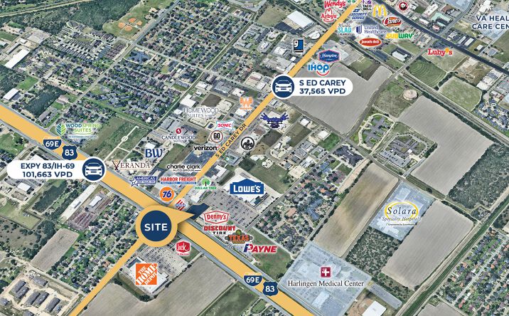 Pictures of Land property located at 4703 S Expressway 83, Harlingen, TX 78550 for lease - image #1