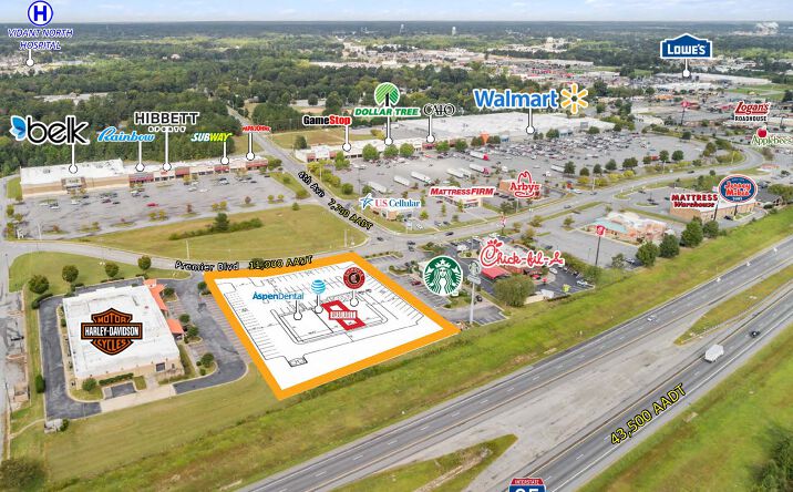 Pictures of Retail, Land property located at Premier Blvd, Roanoke Rapids, NC 27870 for sales - image #1