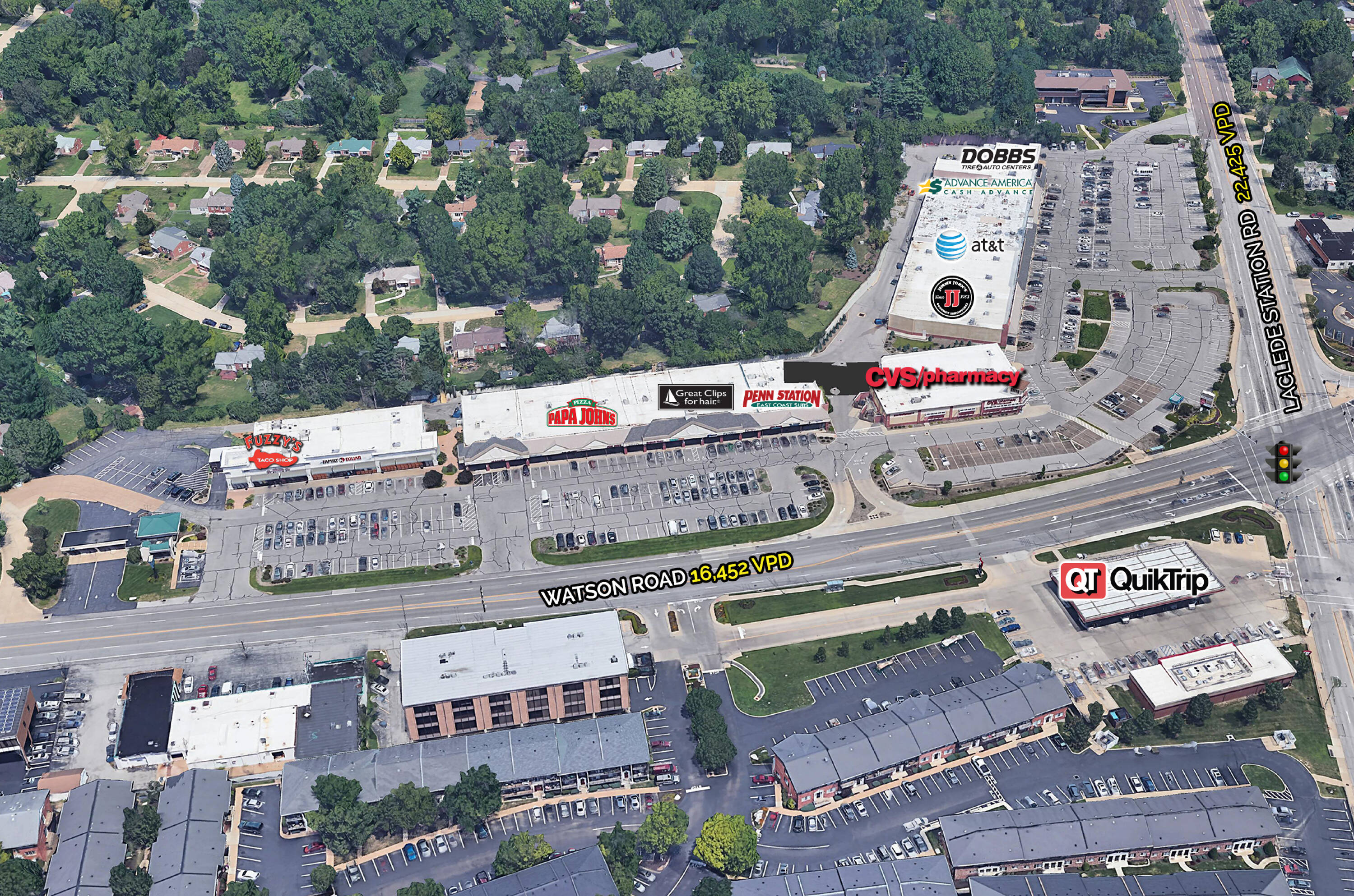 Laclede Station Road & Watson Road, ster Groves, MO 63119