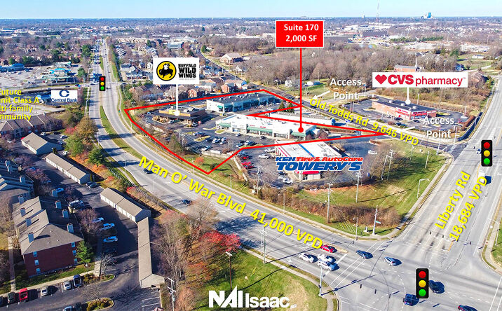 Pictures of Retail, Restaurant property located at 3094 Old Todds Rd, Lexington, KY 40509 for lease - image #1