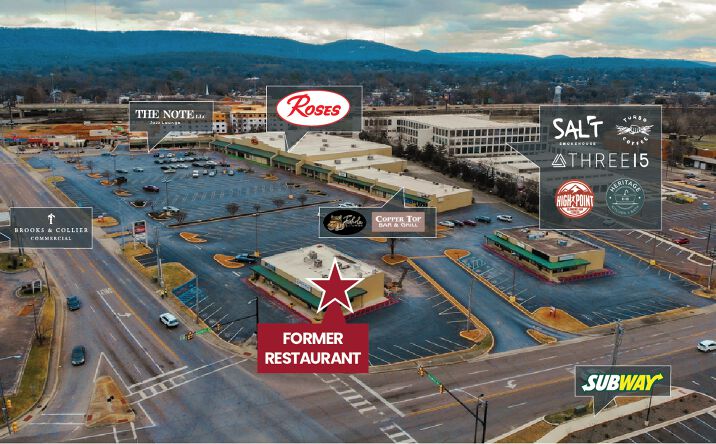 Pictures of Retail property located at 200 Oakwood Ave NE, Huntsville, AL 35811 for lease - image #1