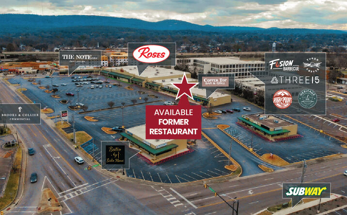 Pictures of Retail property located at 200 Oakwood Ave NE, Huntsville, AL 35811 for lease - image #1