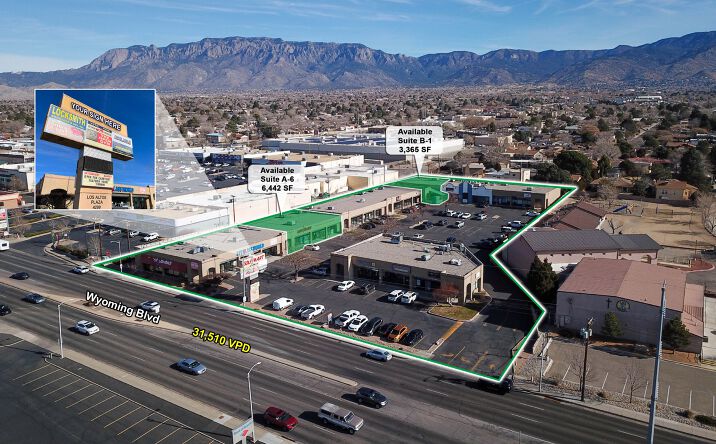 Pictures of Retail, Office property located at 4200 Wyoming Blvd NE, Albuquerque, NM 87111 for lease - image #1