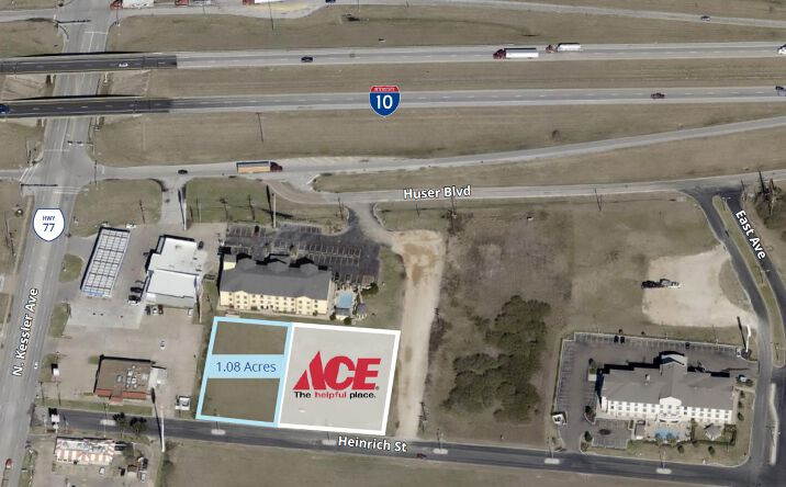 Pictures of Land property located at Heinrich St & Hwy 77, Schulenburg, TX 78956 for lease - image #1