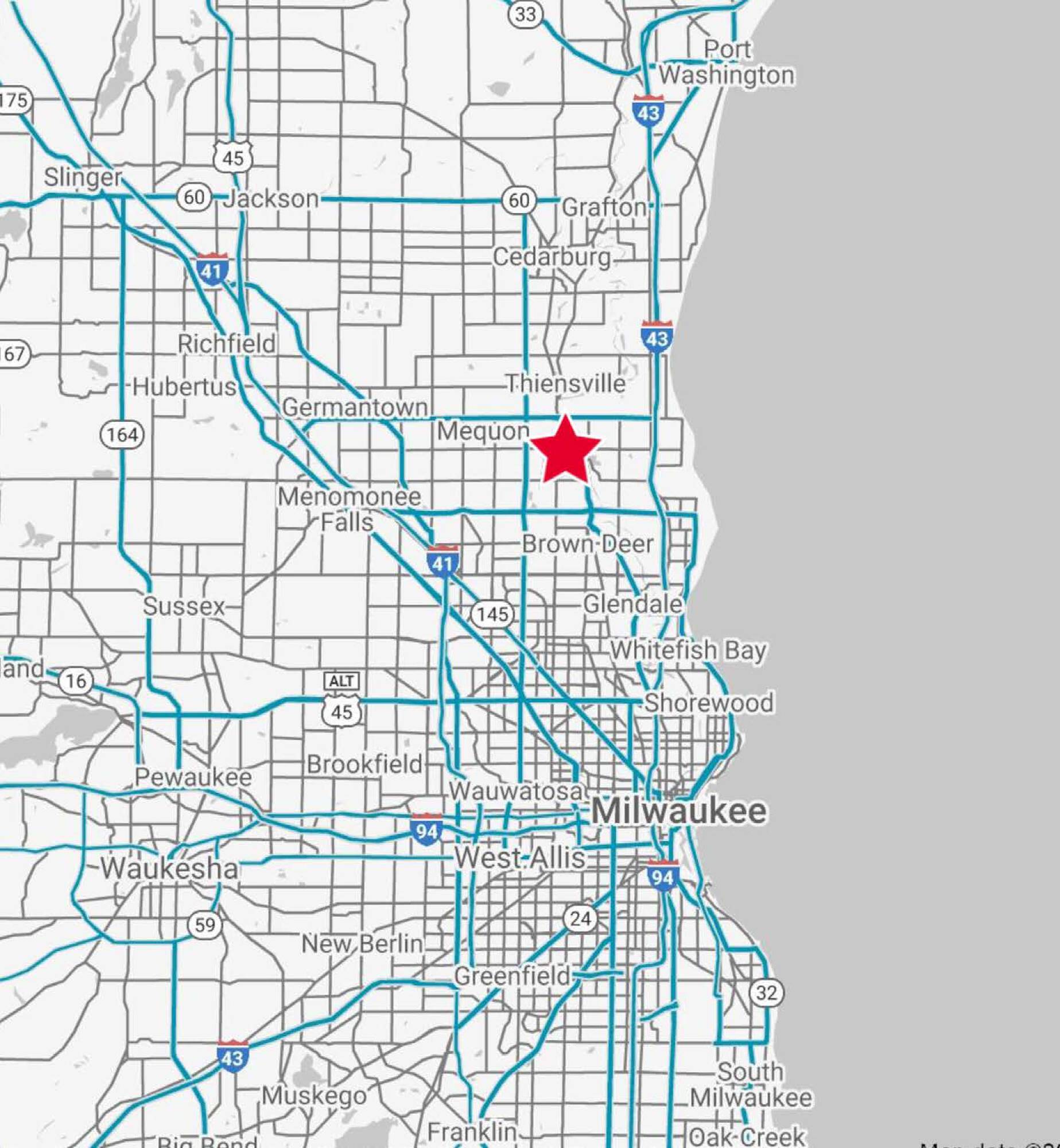 5401 W Donges Bay Rd, Mequon, WI 53092