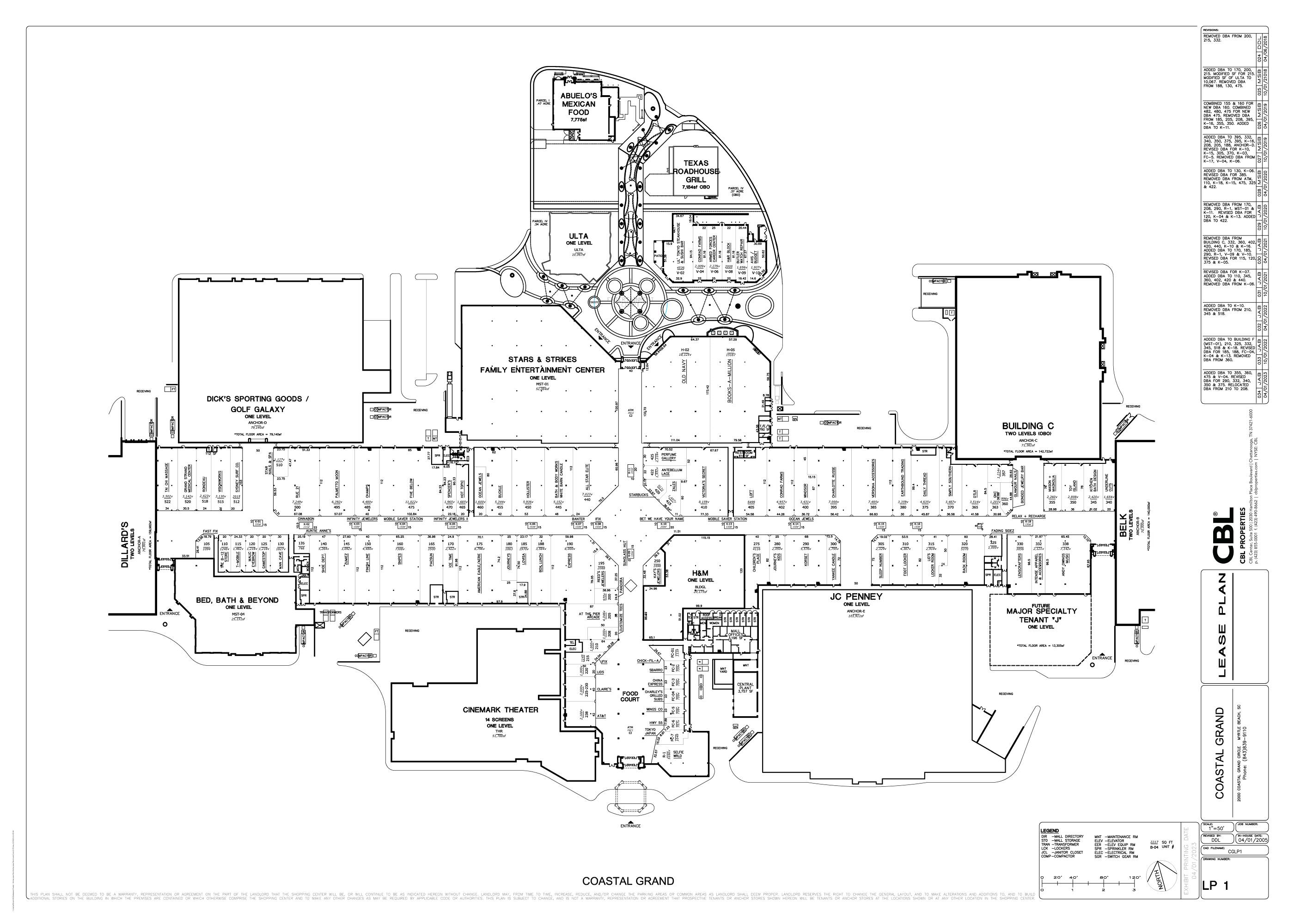 Mall Directory  Coastal Grand Mall