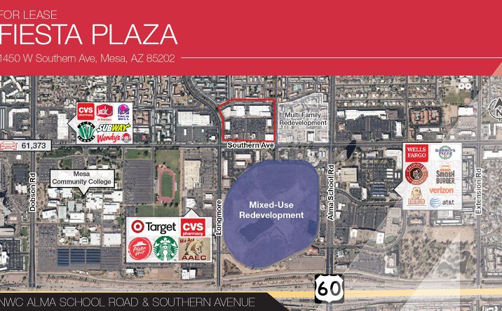 Pictures of Retail property located at W/NWC Alma School Road & Southern Avenue, Mesa, AZ 85202 for lease - image #1