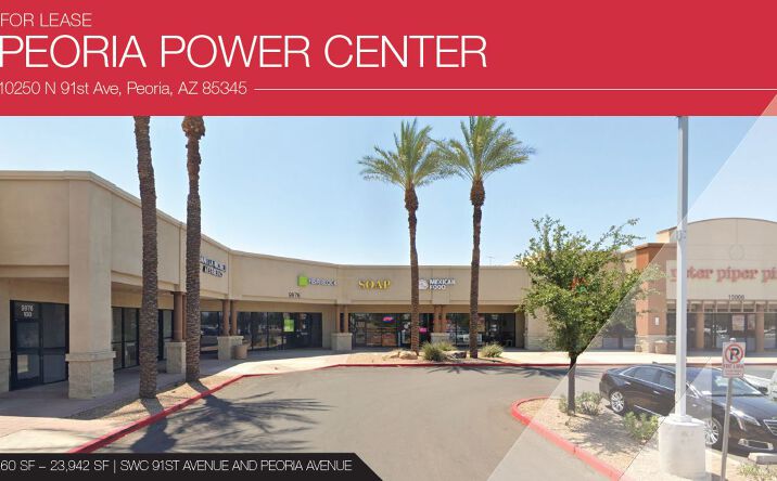 Pictures of Retail property located at 9201 W Peoria Ave, Peoria, AZ 85345 for lease - image #1