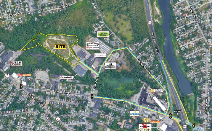 Pictures of Industrial, Land property located at 70 Houghton St, Providence, RI 02904 for lease - image #1