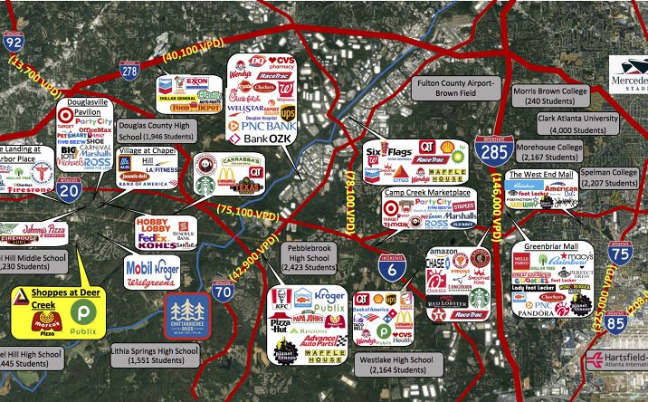 Pictures of Retail property located at 4300 Chapel Hill Rd, Douglasville, GA 30135 for lease - image #1