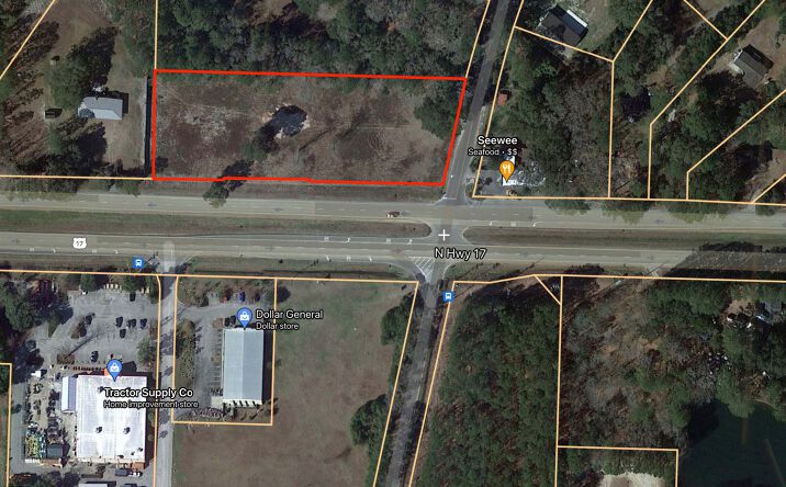 Pictures of Land property located at N Hwy 17 / Seewee Road, Awendaw, SC 29429 for lease - image #1