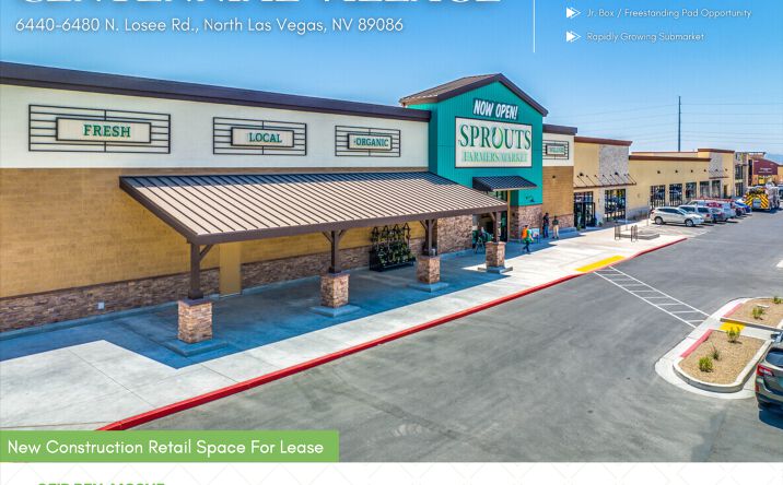 Pictures of Retail, Restaurant, Land property located at 6480 Losee Rd, North Las Vegas, NV 89086 for lease - image #1