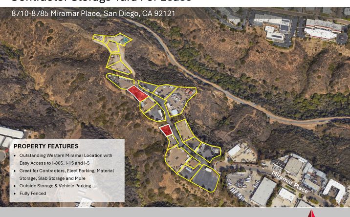 Pictures of Land property located at 8740 Miramar Pl, San Diego, CA 92121 for lease - image #1