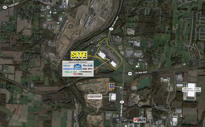 Pictures of Retail property located at 101 Massillon Marketplace Dr SW, Massillon, OH 44646 for lease - image #1