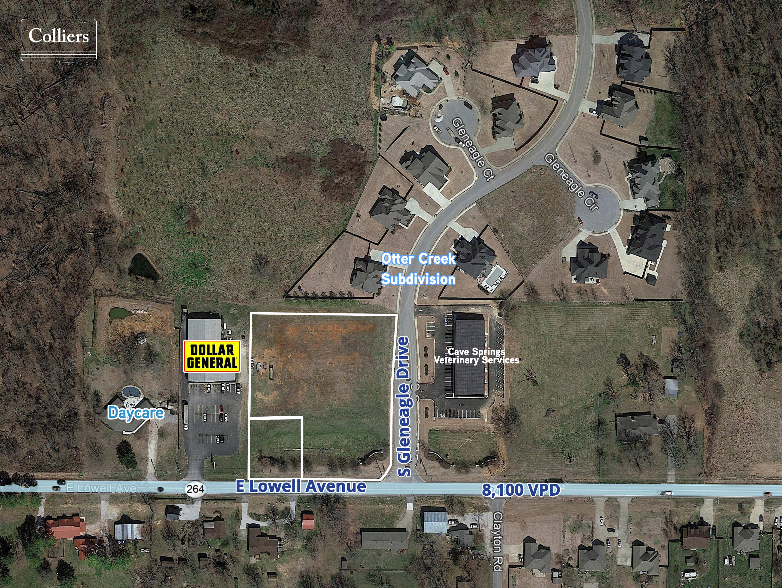 E Lowell Avenue & S Gleneagle Drive, Cave Springs, Ar 72718 