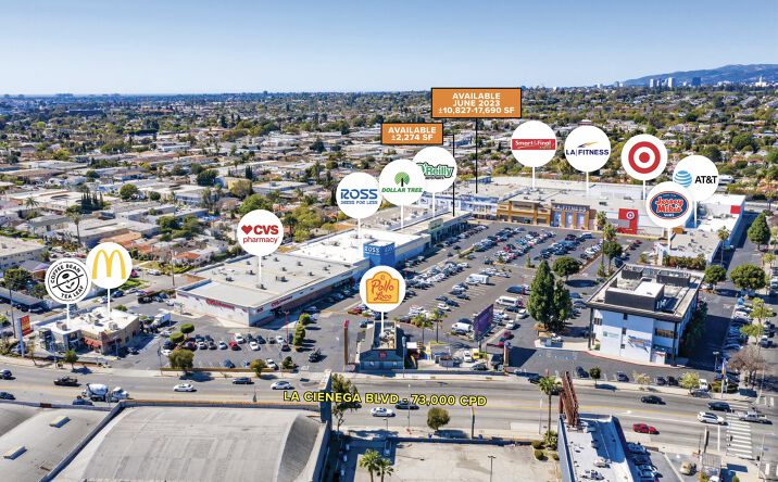 Pictures of Retail, Restaurant property located at La Cienega Blvd, Los Angeles, CA 90001 for lease - image #1