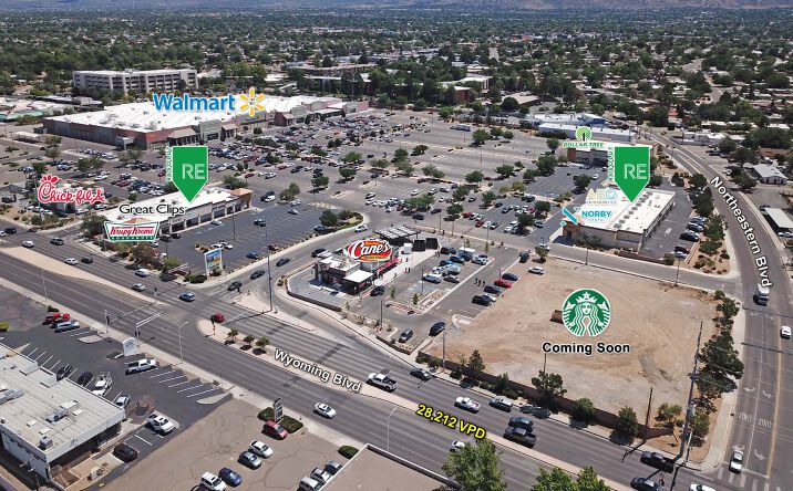 Pictures of Retail property located at 2210 Wyoming Blvd NE, Albuquerque, NM 87112 for lease - image #1