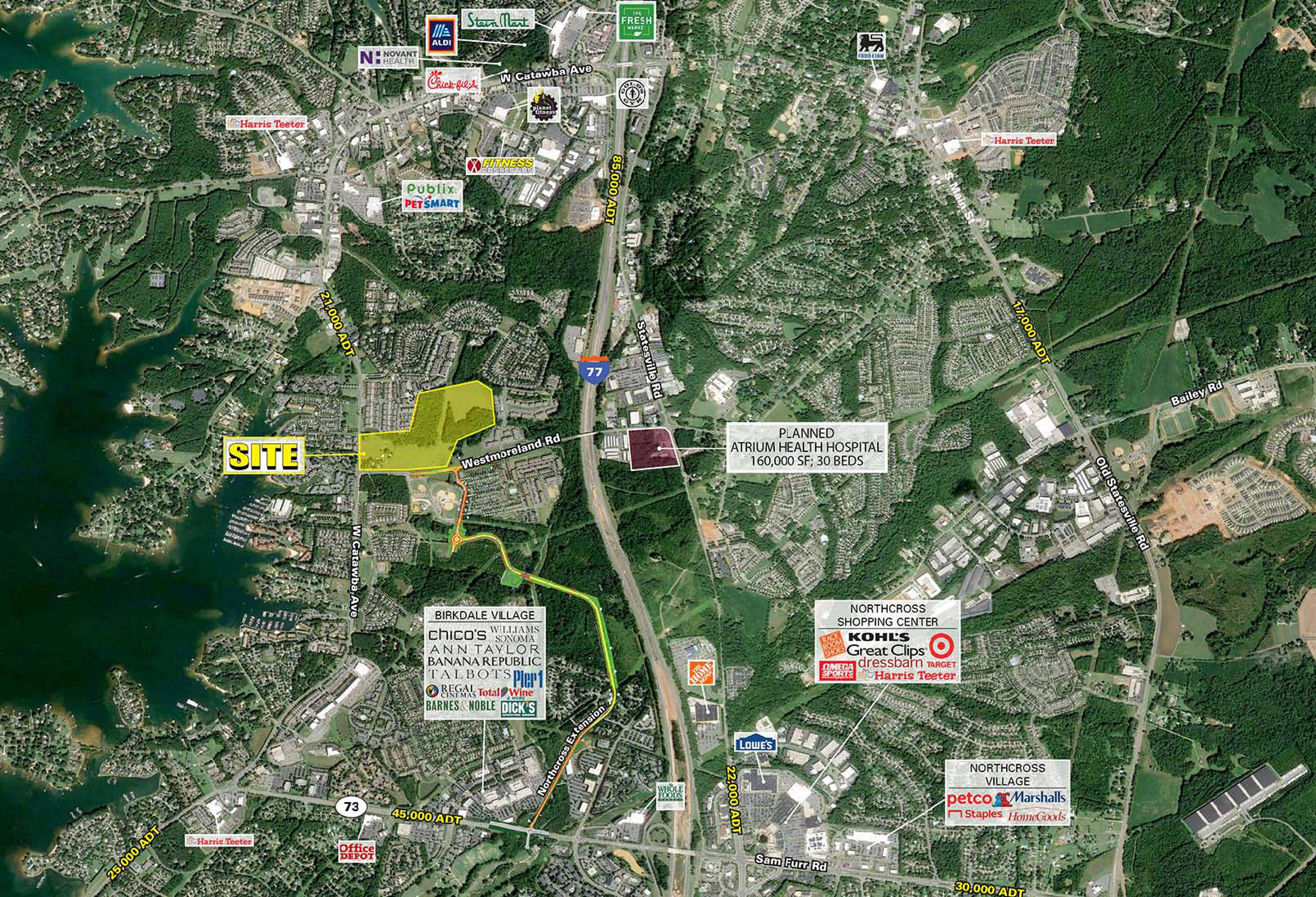 Westmoreland Rd & W. Catawba Ave, Cornelius, NC 28031