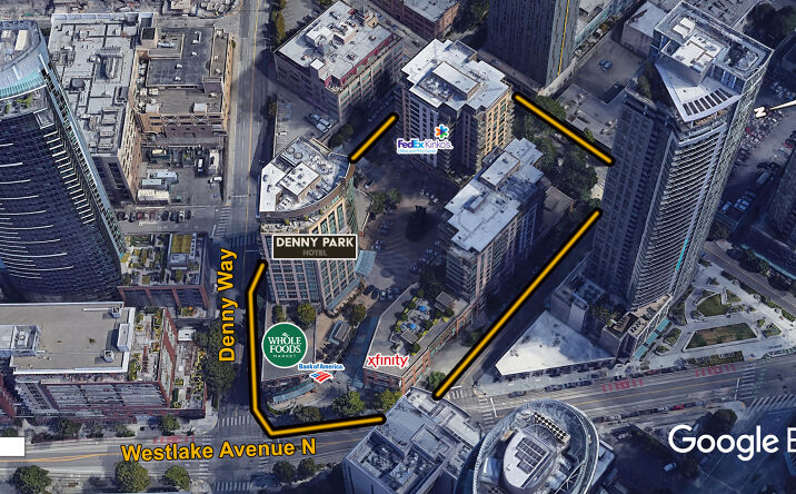 Pictures of Retail, Restaurant property located at Westlake Ave. & Denny Way, Seattle, WA 98121 for lease - image #1