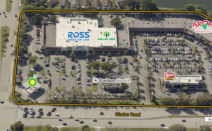 Pictures of Retail, Restaurant property located at 9082A Glades Rd, Boca Raton, FL 33428 for lease - image #1