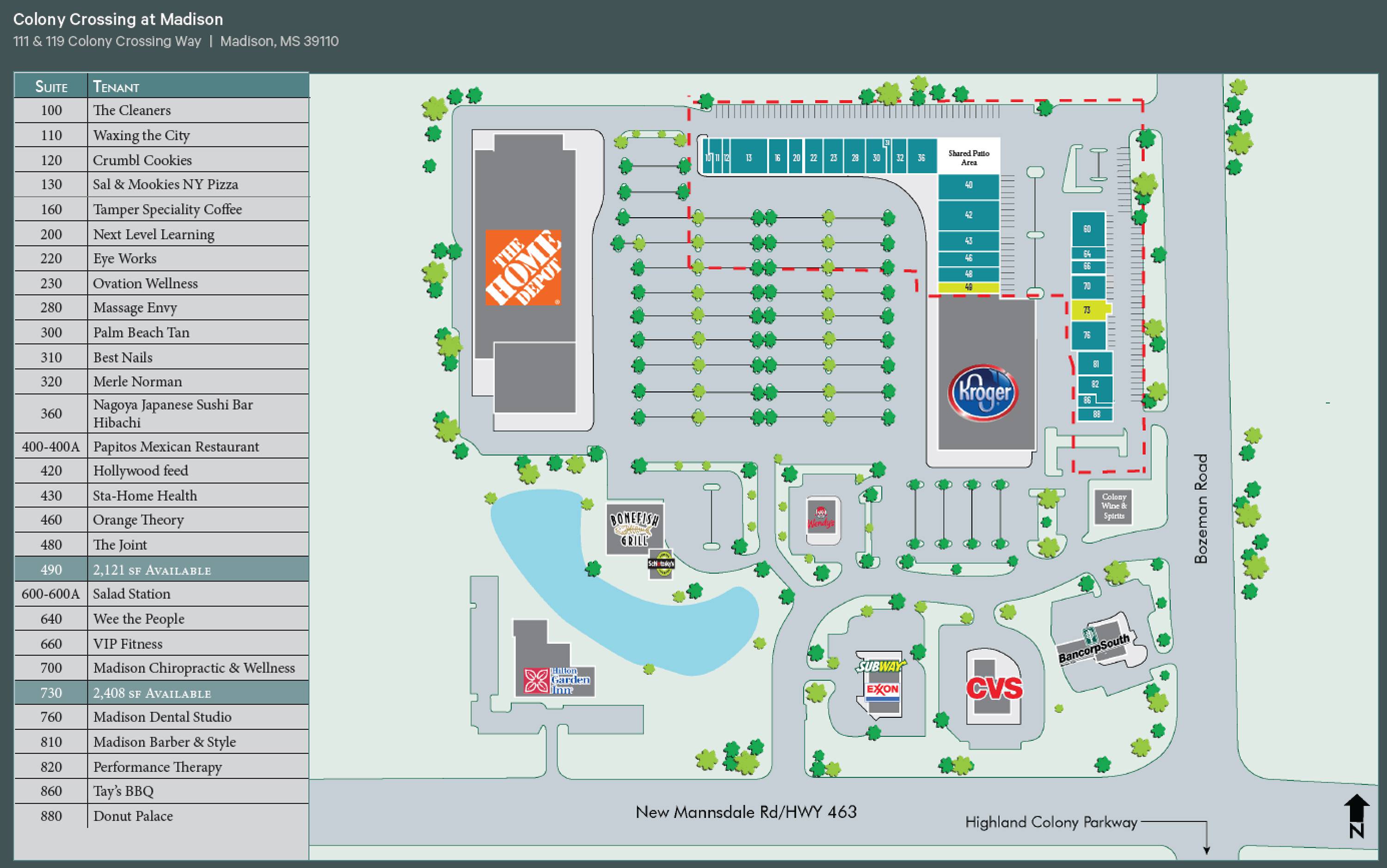 111 & 119 Colony Crossing Way, Madison, MS 39110 | Crexi.com