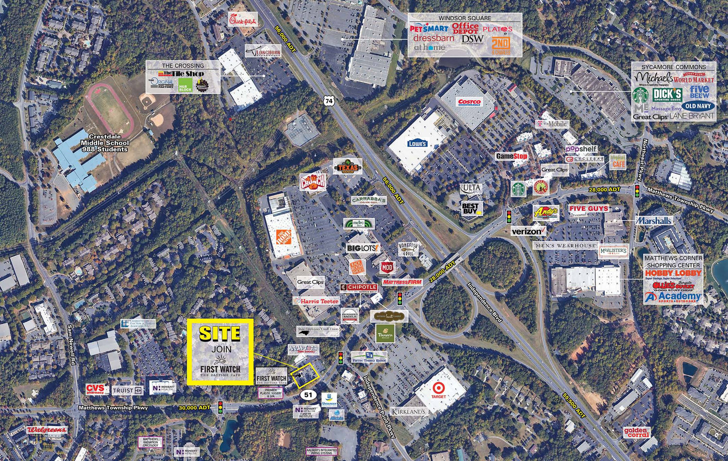 1643 Matthews Township Parkway, Matthews, NC 28105