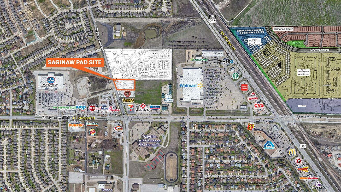 NWQ Bailey Boswell Road & Old Decatur Road, Saginaw, TX 76179 Land