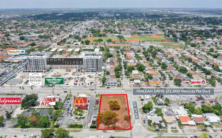 Pictures of Land property located at 490 Hialeah Dr, Hialeah, FL 33010 for lease - image #1