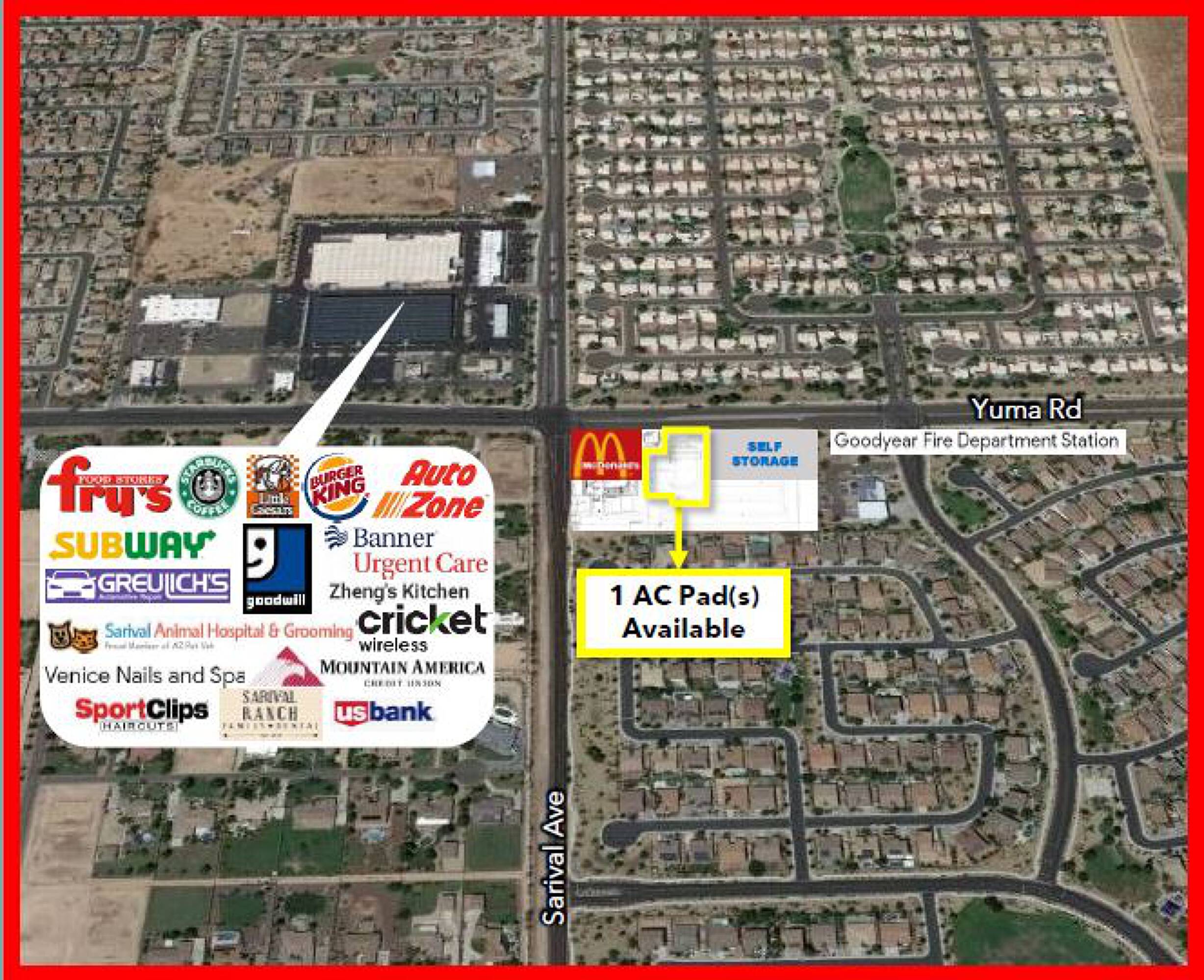 SEC Sarival & Yuma, Goodyear, AZ 85338