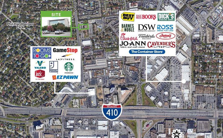 Pictures of Office property located at 7410 Blanco Rd, San Antonio, TX 78216 for lease - image #1