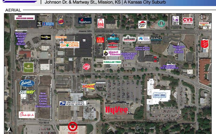Pictures of Retail, Office, Restaurant property located at 6500 - 6620  Martway St, Mission, KS 66202 for lease - image #1