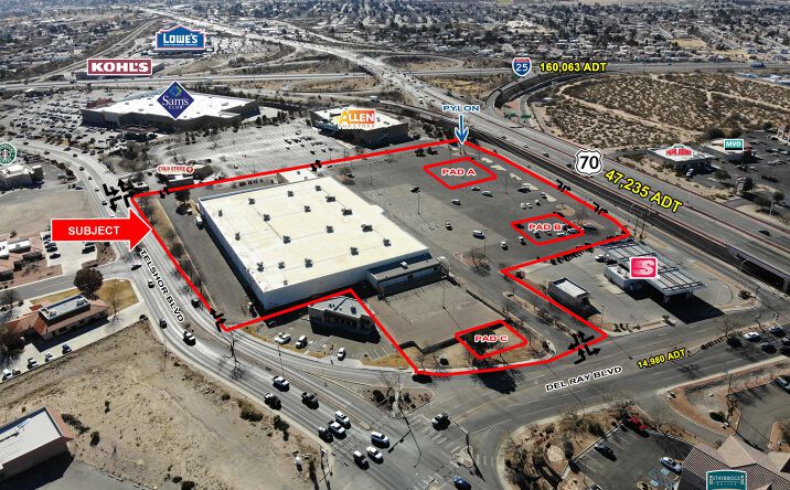 Pictures of Retail property located at 1900 Bataan Memorial E, Las Cruces, NM 88011 for lease - image #1
