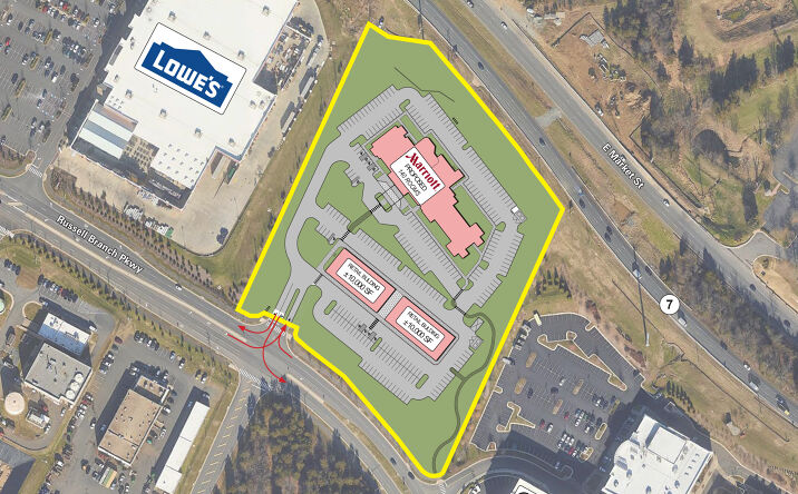Pictures of Retail, Restaurant property located at 1400 Russell Branch Parkway, Leesburg, VA 20175 for lease - image #1