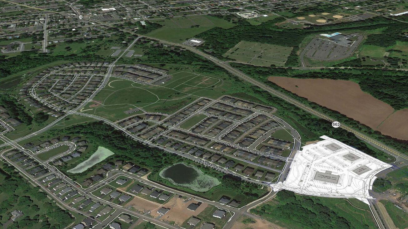 Northgate Blvd, Pennsburg, PA 18073 Retail Space for Lease Route