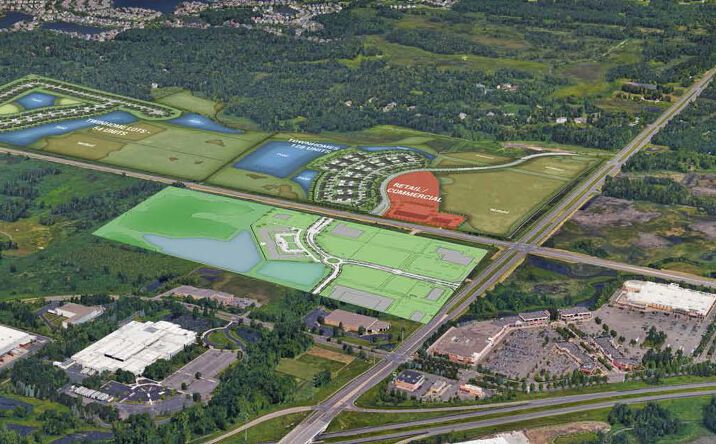 Pictures of Retail, Land property located at Lexington Avenue & 109th Avenue, Blaine, MN 55449 for lease - image #1