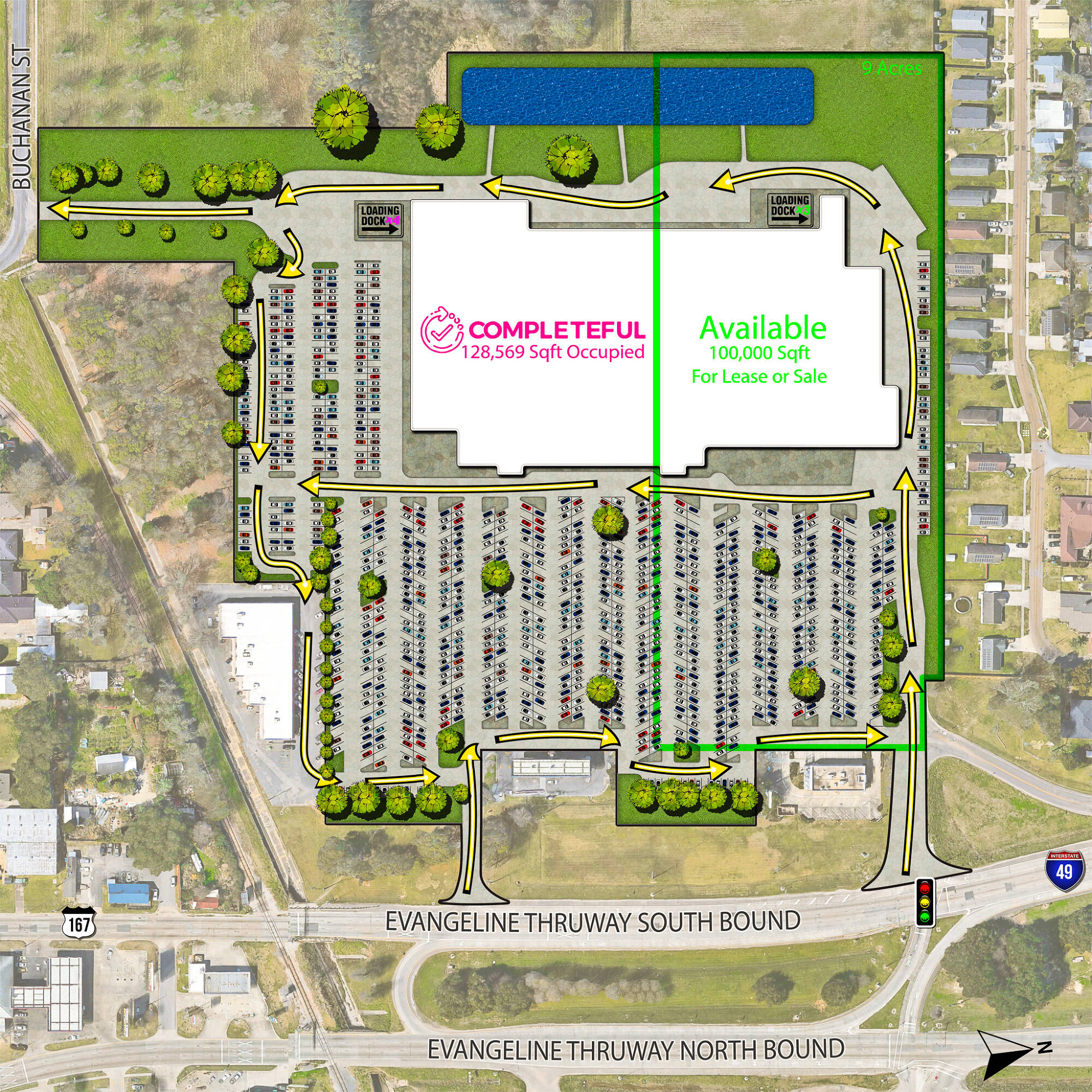 1229 NW Evangeline Thruway, Lafayette, LA 70501