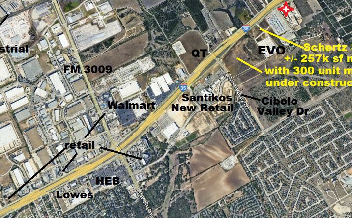 Pictures of Land property located at 18780 N Interstate 35 Frontage Rd, Schertz, TX 78154 for lease - image #1