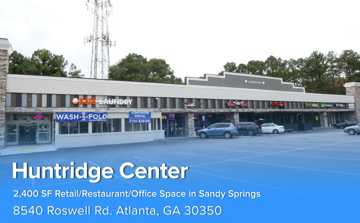 Pictures of Retail property located at 8540 Roswell Rd, Atlanta, GA 30350 for lease - image #1