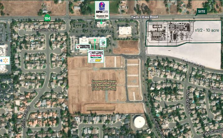 Pictures of Retail property located at Twin Cities Rd & Carillion Blvd, Galt, CA 95632 for lease - image #1