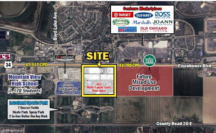 Pictures of Land property located at W US-34, Loveland, CO 80538 for lease - image #1